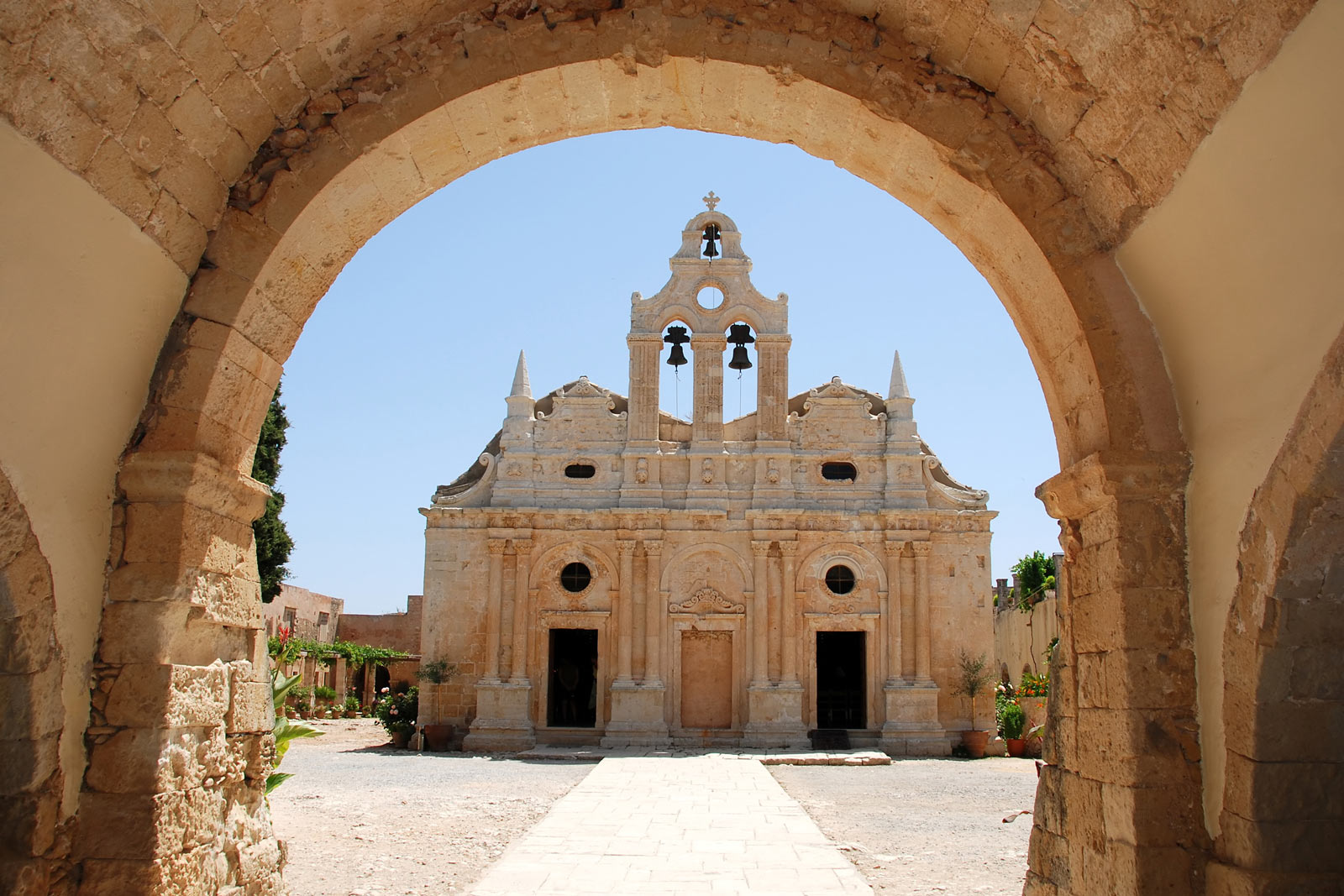 Gate of the monastery